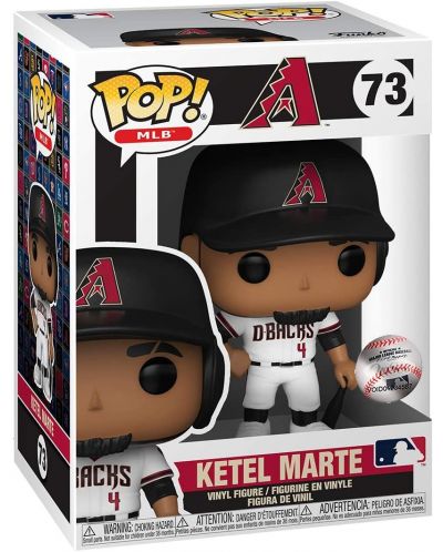 Фигура Funko POP! Sports: Baseball - Ketel Marte (Arizona Diamondbacks) #73 - 2
