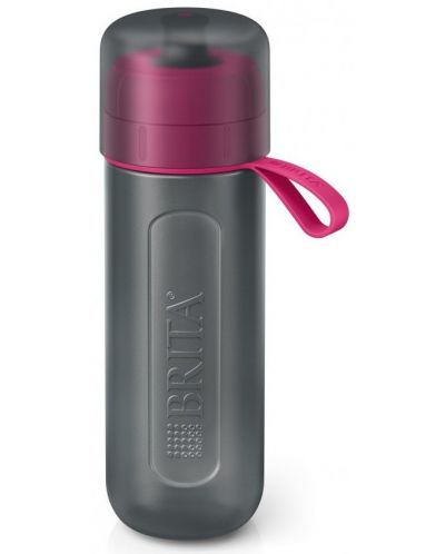 Филтрираща бутилка за вода BRITA - Fill&Go Active, 0.6 l, розова - 1