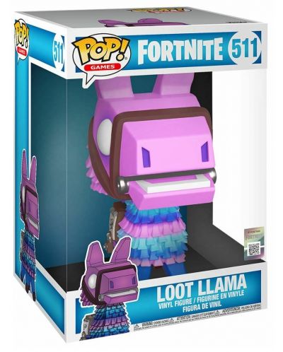 Фигура Funko POP! Games: Fortnite - Loot Llama  #511, 25 cm - 2