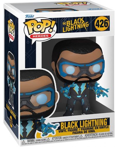 Фигура Funko POP! DC Comics: Black Lightning - Black Lightning #426 - 2