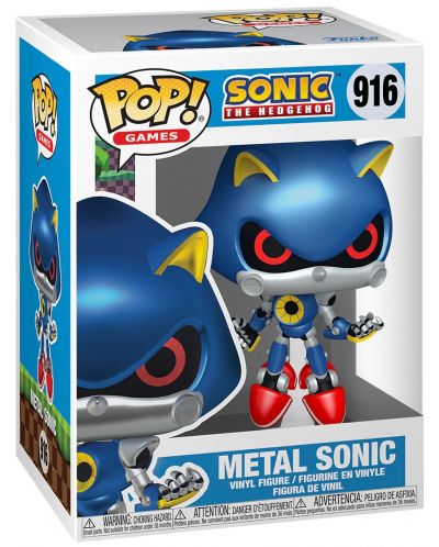 Фигура Funko POP! Games: Sonic the Hedgehog - Metal Sonic #916 - 2