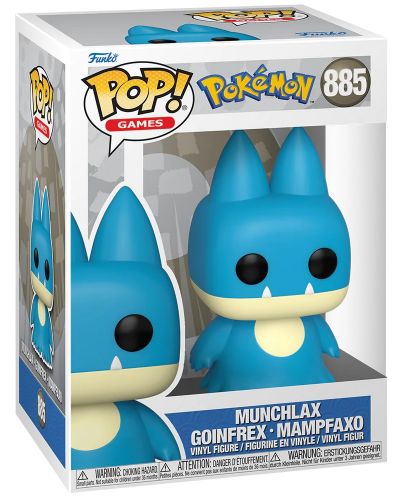 Фигура Funko POP! Games: Pokemon - Munchlax #885 - 2