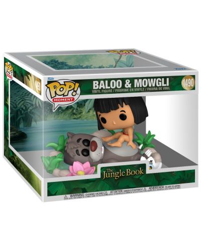 Фигура Funko POP! Moments: The Jungle Book - Baloo & Mowgli #1490 - 2