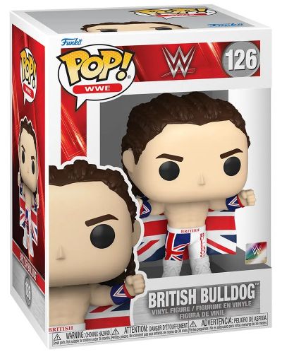Фигура Funko POP! Sports: WWE - British Bulldog #126 - 2