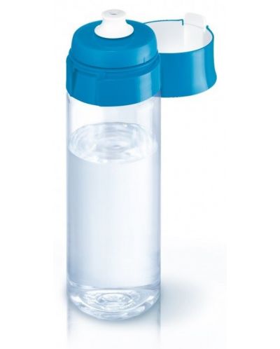 Филтрираща бутилка за вода BRITA - Fill&Go Vital, 0.6 l, синя - 2