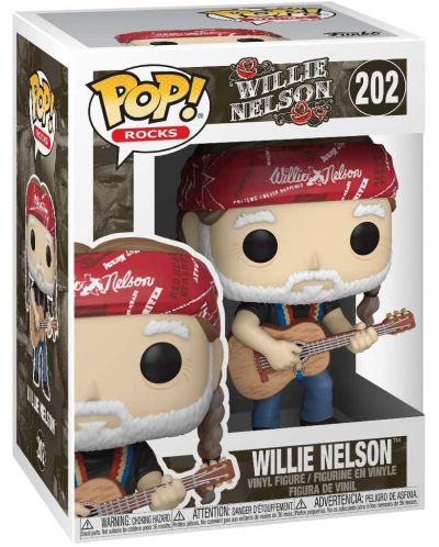 Фигура Funko POP! Rocks -  Willie Nelson #202 - 2