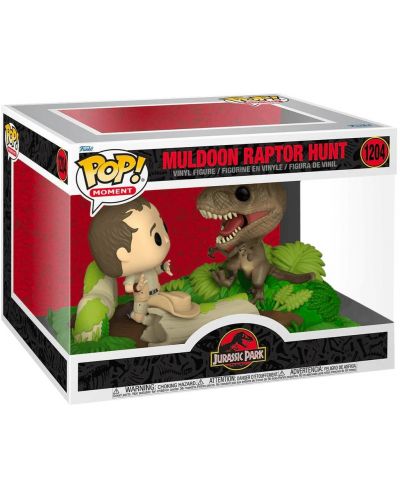 Фигура Funko POP! Moment: Jurassic Park - Muldoon Raptor Hunt (Special Edition) #1204 - 2