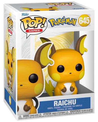 Фигура Funko POP! Games: Pokemon - Raichu #645 - 2