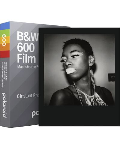 Филм Polaroid - B&W Film for 600, Monochrome Frames Edition - 1