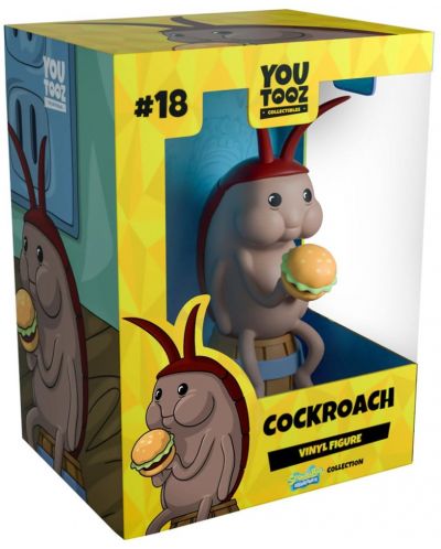 Фигура Youtooz Animation: SpongeBob - Cockroach #18, 12 cm - 2