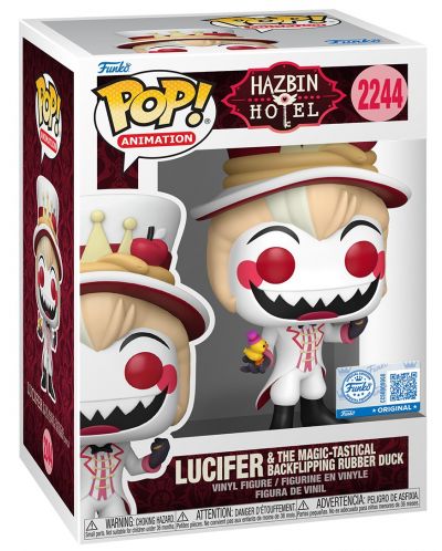 Фигура Funko POP! Animation: Hazbin Hotel - Lucifer & The Magic