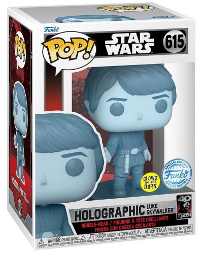 Фигура Funko POP! Movies: Return of the Jedi - Holographic (40th Anniversary) (Glows in the Dark) (Special Edition) #615 - 2