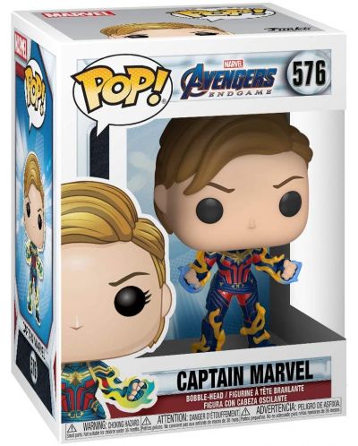 Фигура Funko POP! Marvel: Avengers - Captain Marvel with New Hair #576 - 2