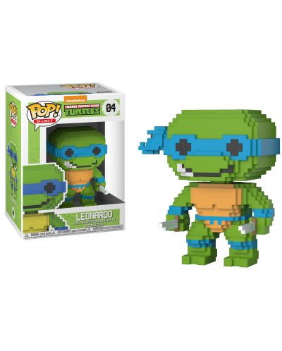 Фигура Funko Pop! 8-Bit: Teenage Mutant Ninja Turtles - Leonardo, #04 - 2