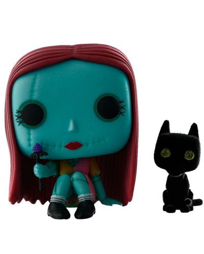 Фигура Funko Pop! Disney: Nightmare Before Christmas - Seated Sally With Cat, #209 (GITD)