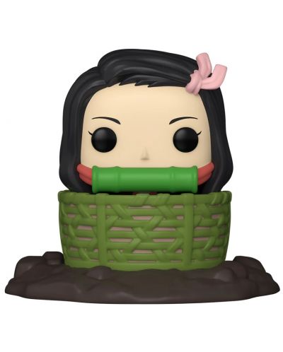 Фигура Funko POP! Deluxe: Demon Slayer - Nezuko Kamado in Basket (Special Edition) #1309 - 1