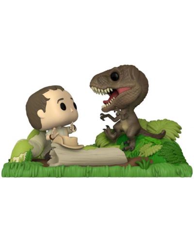 Фигура Funko POP! Moment: Jurassic Park - Muldoon Raptor Hunt (Special Edition) #1204 - 1