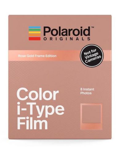 Филм Polaroid Originals Color за i-Type фотоапарати, Rose Gold Frame Limited edition - 1
