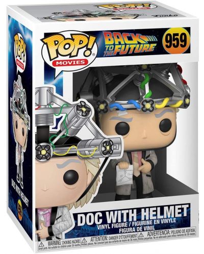 Фигура Funko POP! Movies: Back to the Future - Doc with Helmet #959 - 2