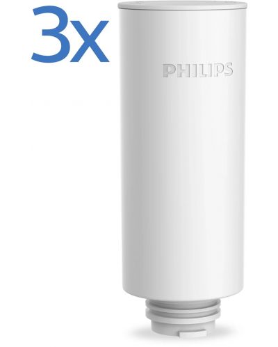 Филтри Philips - AWP2980WH/58, 3 броя, за кана, бели - 1