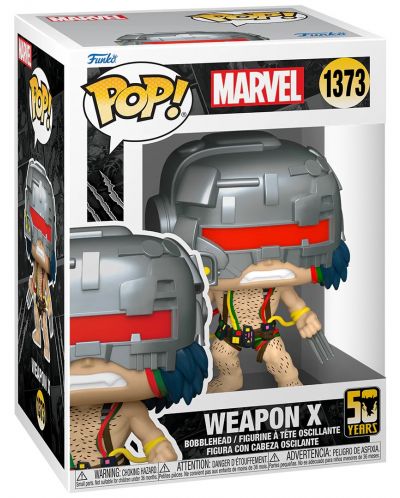 Фигура Funko POP! Marvel: Wolverine - Weapon X (Wolverine 50th Anniversary) #1373 - 2