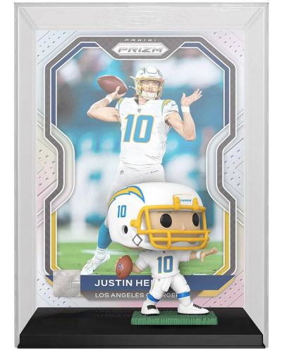 Фигура Funko POP! Trading Cards: NFL - Justin Herbert (Los Angeles Chargers) #08 - 1