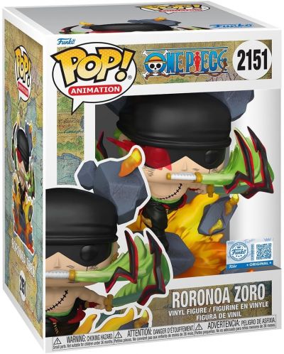 Фигура Funko POP! Animation: One Piece - Roronoa Zoro (King of