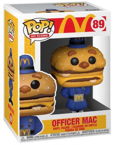 Фигура Funko POP! Ad Icons: McDonald's - Officer Big Mac #89 - 2