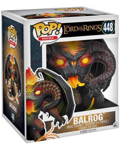 Фигура Funko POP! Movies: Lord Of The Rings -  Balrog #448, 15 cm - 2