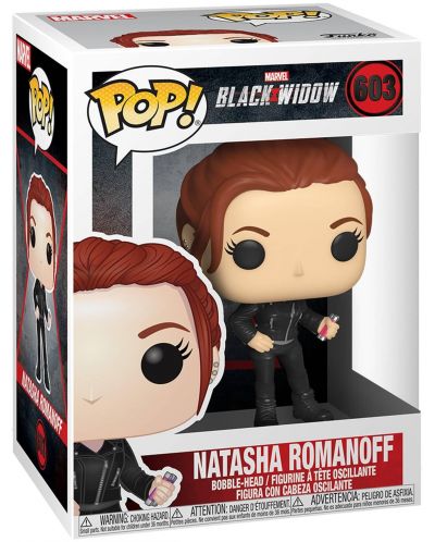 Фигура Funko POP! Marvel: Black Widow - Natasha Romanoff #603 - 2
