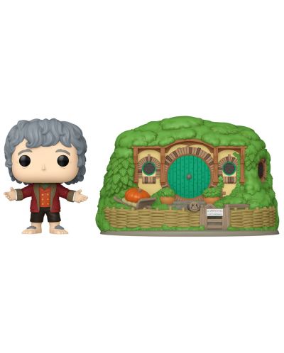 Фигура Funko POP! Town: Lord of the Rings - Bilbo Baggins with Bag-End #39 - 1