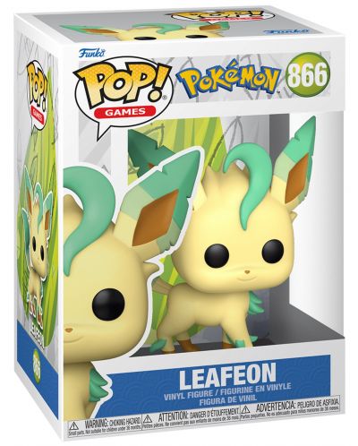 Фигура Funko POP! Games: Pokemon - Leafeon #866 - 2