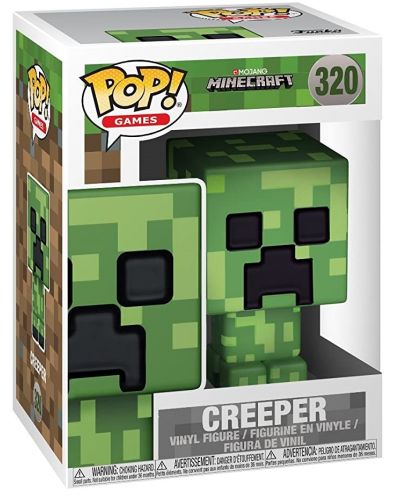 Фигура Funko Pop! Games: Minecraft - Creeper, #320 - 2