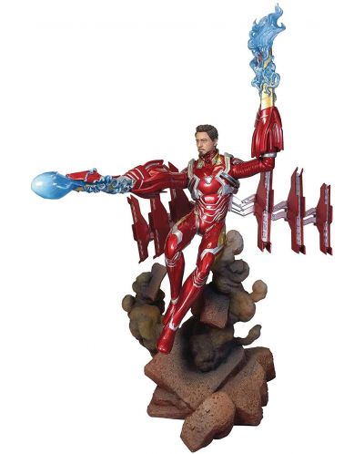 Статуетка Diamond Select Marvel: Avengers - Iron Man (Nanotech Suit), 23 cm - 1