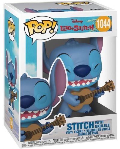 Фигура Funko POP! Disney: Lilo & Stitch - Stitch with Ukulele #1044 - 2
