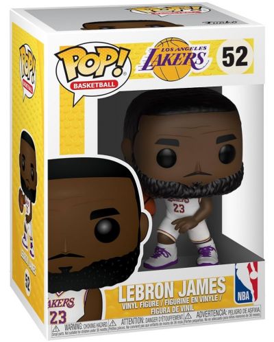 Фигура Funko POP! Sports: Basketball - LeBron James (Los Angeles Lakers) #52 - 2