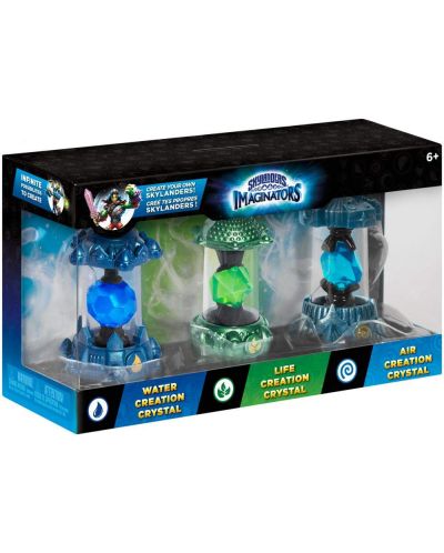Фигури Skylanders Imaginators - Crystal 3 Pack - Water, Air and Life