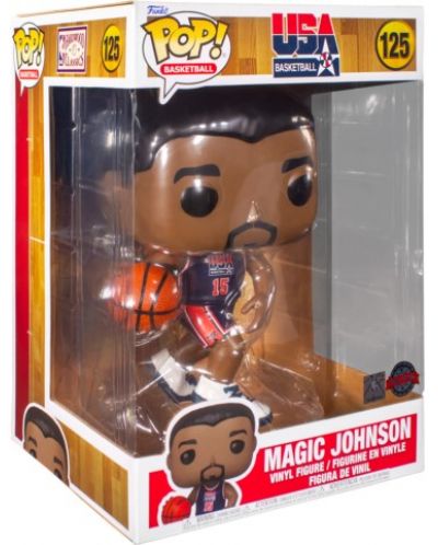 Фигура Funko POP! Sports: Basketball - Magic Johnson (USA Basketball) (Special Edition) #125, 25 cm - 2