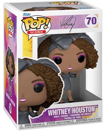 Фигура Funko POP! Icons: Whitney Houston - Whitney Houston (Special Edition) #70 - 2