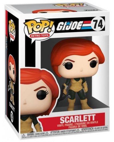 Фигура Funko POP! Retro Toys: G.I Joe - Scarlett #74 - 2