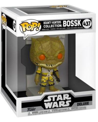 Фигура Funko POP! Deluxe: Star Wars - Bossk (Bounty Hunter Collection) #437 - 2