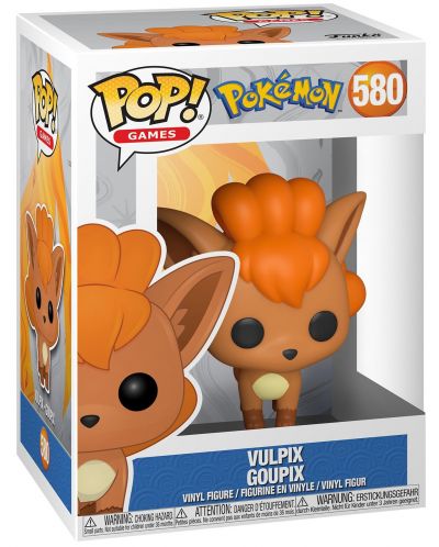 Фигура Funko POP! Games: Pokemon - Vulpix #580 - 2