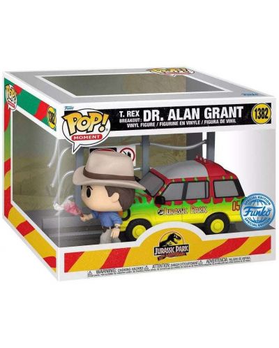 Фигура Funko POP! Moments: Jurassic Park 30th - Doctor Alan Grant (Special Edition) #1382 - 2