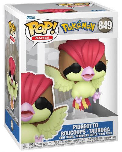 Фигура Funko POP! Games: Pokemon - Pidgeotto #849 - 2