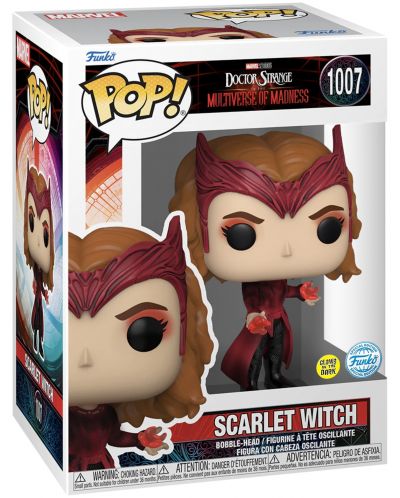 Фигура Funko POP! Marvel: Doctor Strange - Scarlet Witch (Multiverse of Madness) (Glows in the Dark) (Special Edition) #1007 - 2