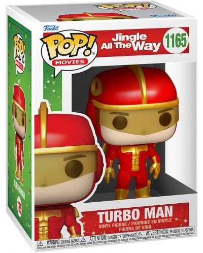 Фигура Funko POP! Movies: Jingle All The Way - Turbo Man #1165 - 2