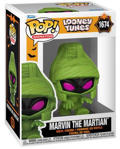 Фигура Funko POP! Animation: Looney Tunes - Halloween Marvin the Martian #1674 - 2