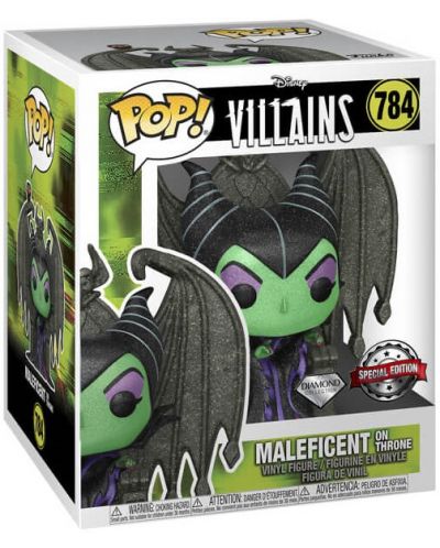 Фигура Funko POP! Deluxe: Disney - Maleficent On Throne (Diamond Collection) (Special Edition) #784 - 2