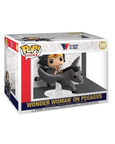 Фигура Funko POP! Rides: DC Comics - Wonder Woman on Pegasus #280 - 2
