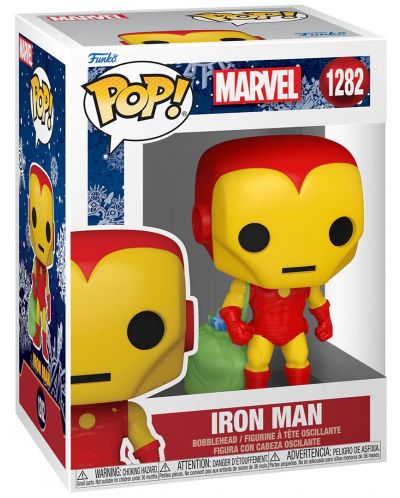 Фигура Funko POP! Marvel: Holiday - Iron Man #1282 - 2